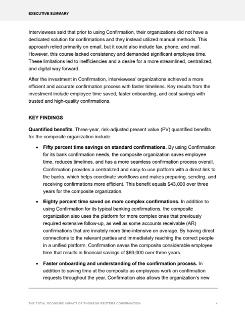 Forrester Report, Page 4