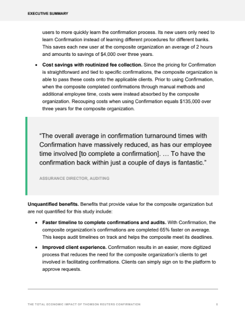 Forrester Report, Page 5