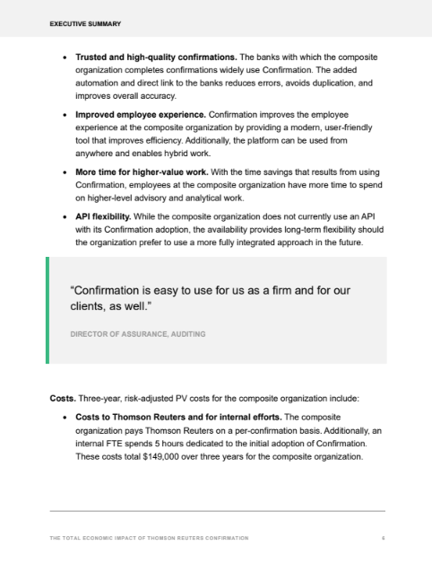 Forrester Report, Page 6